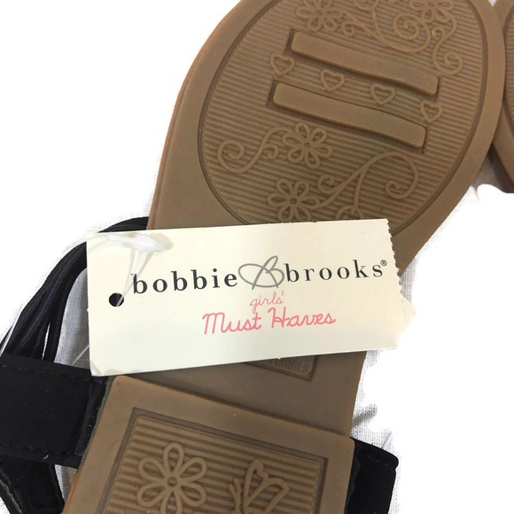 Brand new Girls Black Bobbie Brooks Sandals - Picture 7 of 8